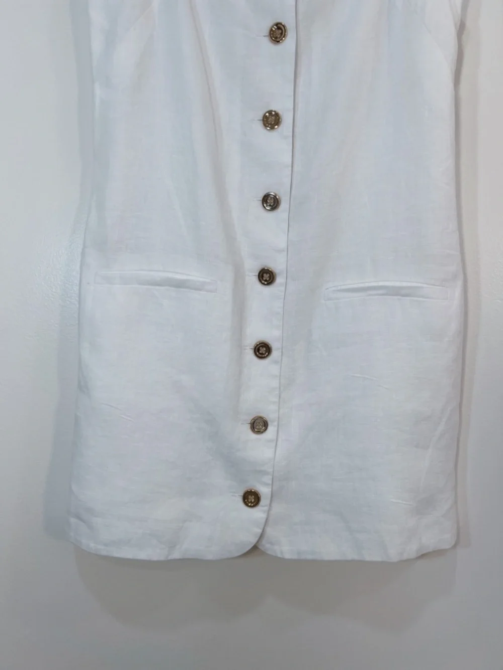 J. Crew Claudia Mini Linen Dress - Picture 9 of 12